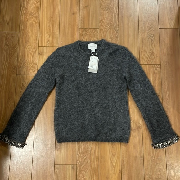 H&M Sweaters - BNWT H&M WOMENS MOHAIR/WOOL BLEND SEQUIN TRIM SWEATER
